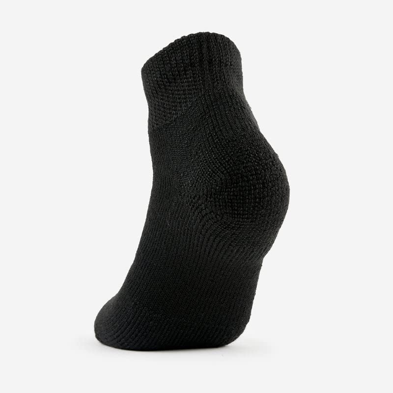 Thorlos Mens Tmx Max Cushion Ankle Tennis Socks, Black (1 Pair), Large US - Image 5